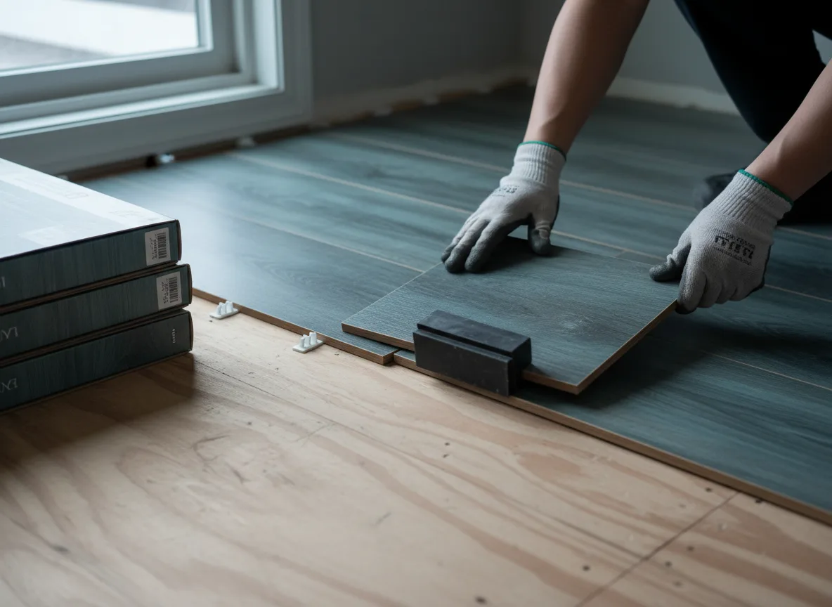 Luxury Vinyl Plank Installation company in Burlington, OK